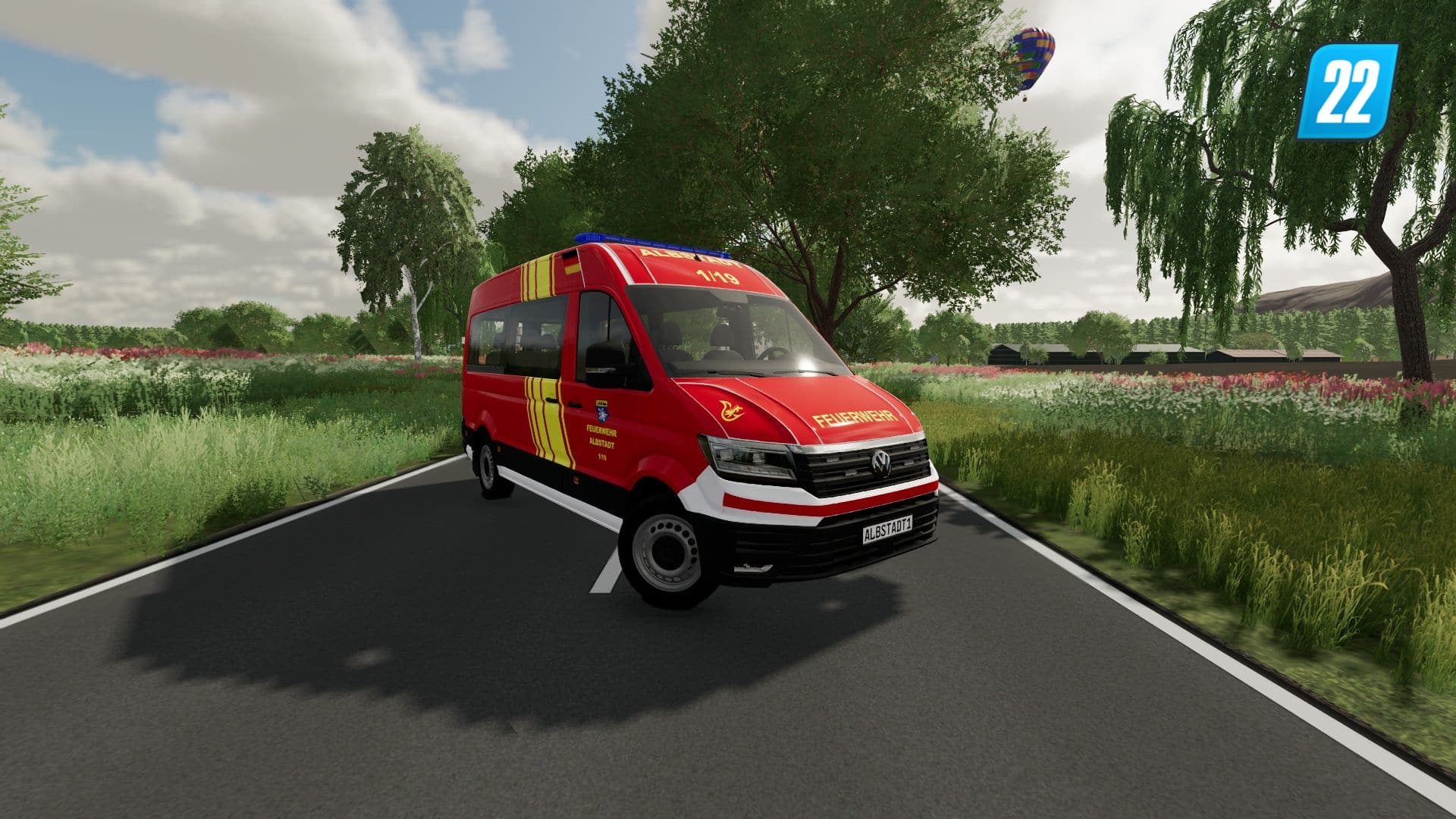VW Crafter Feuerwehr Albstadt MTW 1/194 (1)