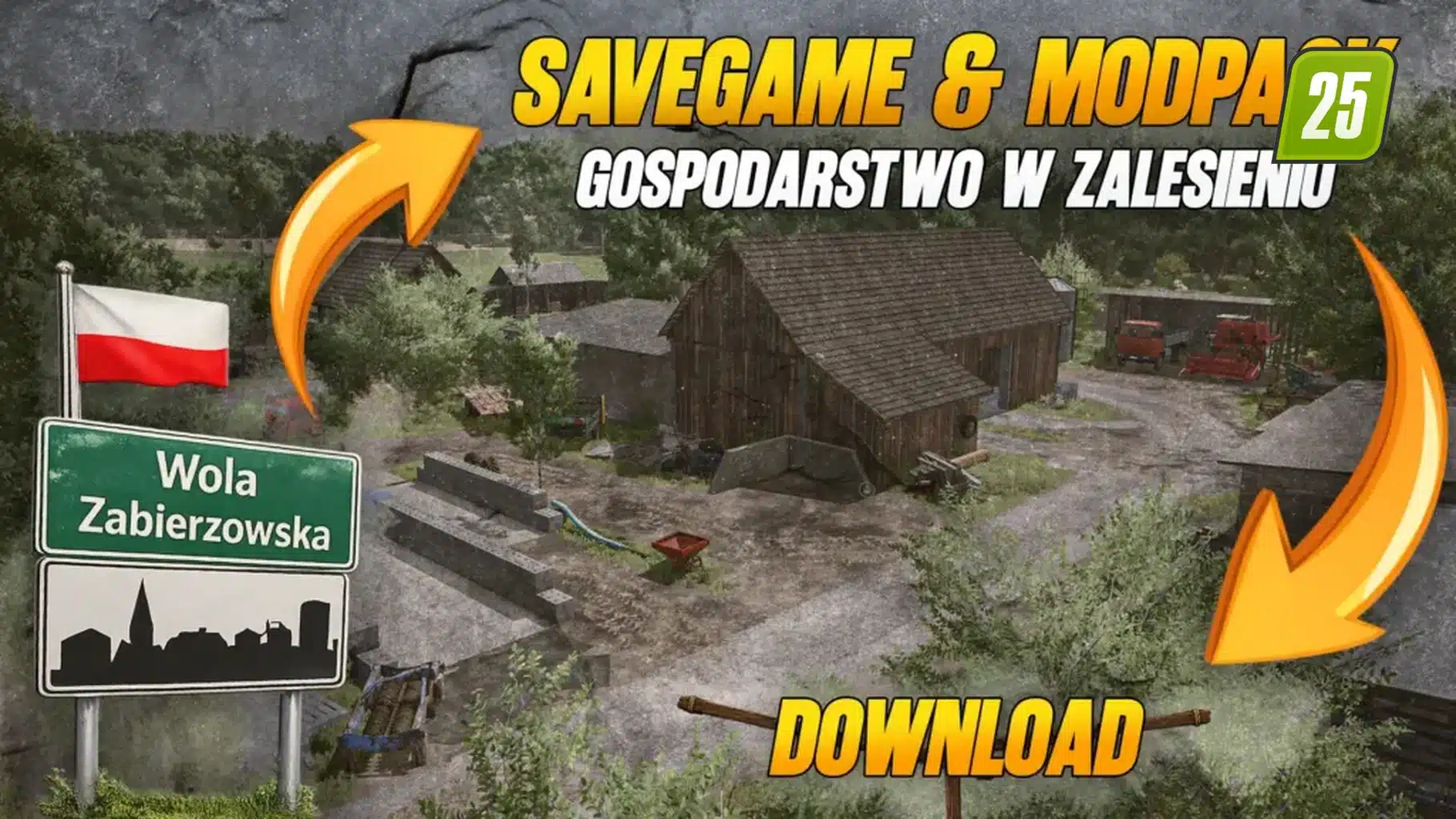 SAVEGAME & MODPACK „GOSPODARSTWO W ZALESIENIU“ Korios3 (1) SAVEGAME & MODPACK „GOSPODARSTWO W ZALESIENIU“ Korios3 (1)
