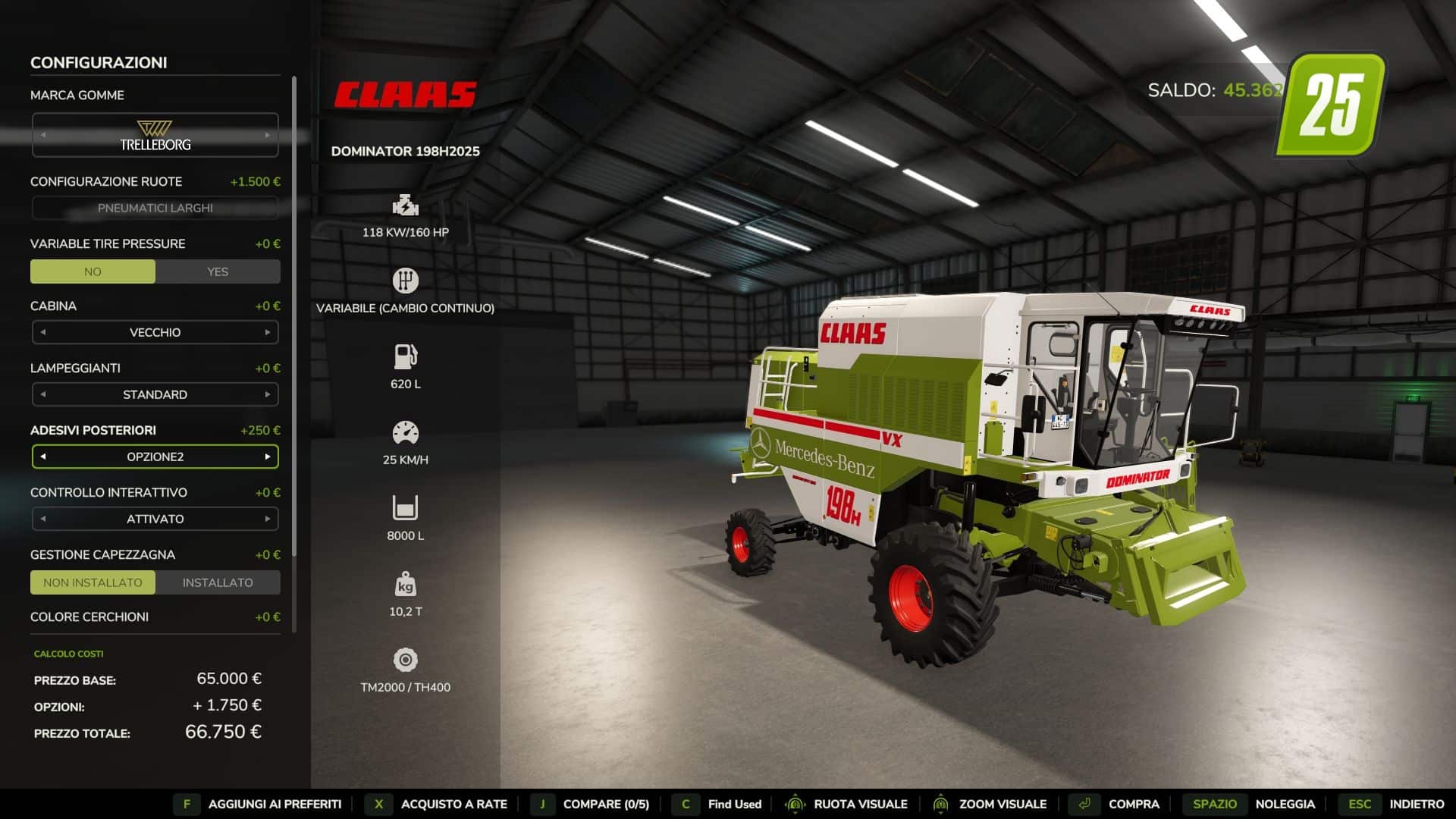 Claas Dominator 198H 20254 (1)