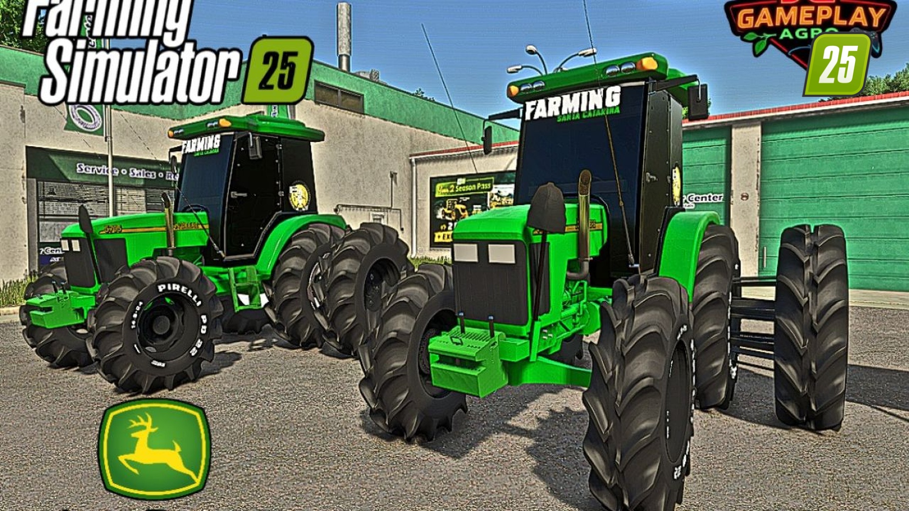 John Deere 5705 mit Kabine (Reisanbau)4 (1)